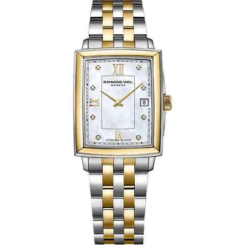 The Watch Boutique Raymond Weil Toccata Ladies Two-tone Diamond Quartz Watch - R5925STP00995