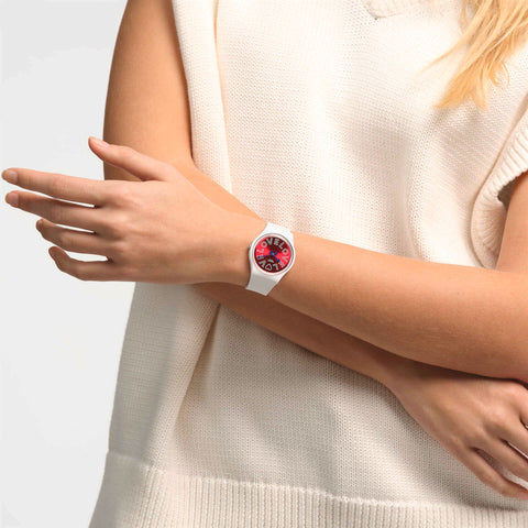 The Watch Boutique Swatch PUREST LOVE Watch SO28W109