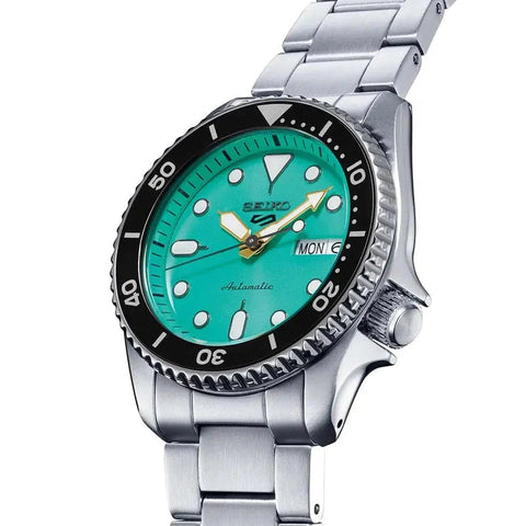 The Watch Boutique Seiko 5 Sports SKX ‘Midi’ Teal Watch - SRPK33K1