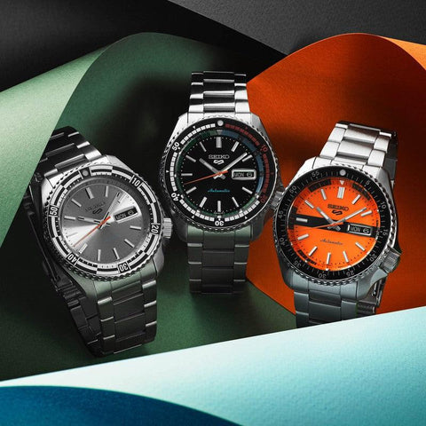 The Watch Boutique Seiko 5 Sports The ‘New Double Hurricane’ Retro - SRPK11K1