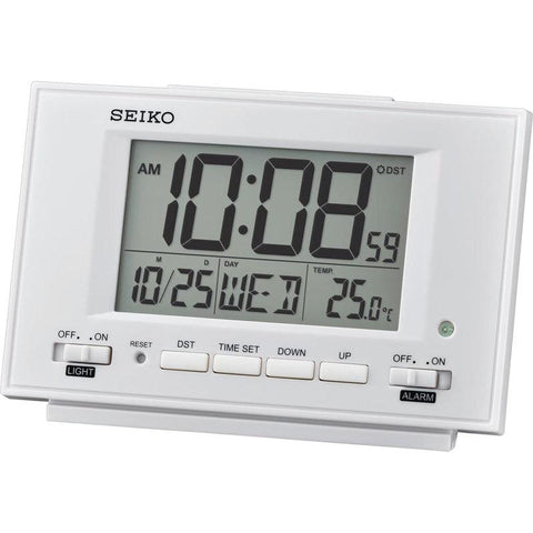 The Watch Boutique Seiko Digital Alarm Clock - QHL075W
