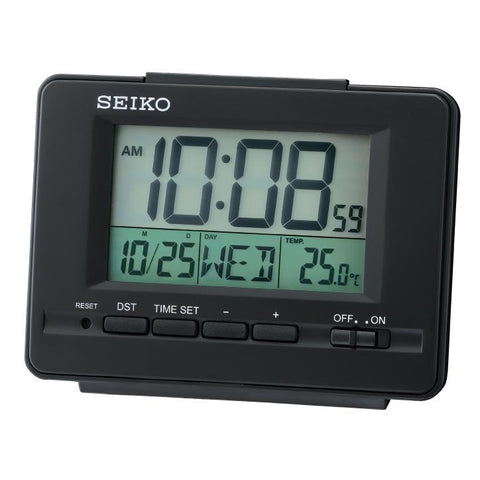 The Watch Boutique Seiko Digital Alarm Clock - QHL078K