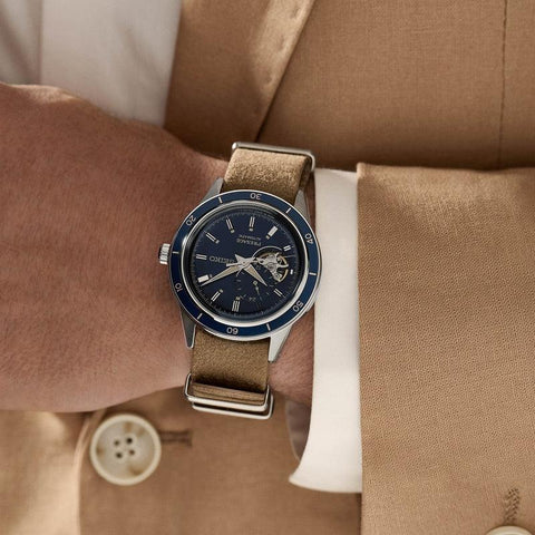 The Watch Boutique Seiko Presage Style 60s ‘Denim’ Watch - SSA453J1