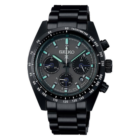 The Watch Boutique Seiko Prospex Black Series ‘Night Speedtimer’ Solar Chronograph