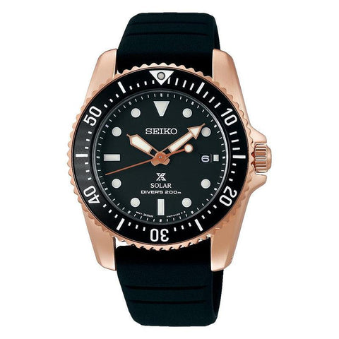The Watch Boutique Seiko Prospex Compact Solar Scuba Diver Watch - SNE586P1