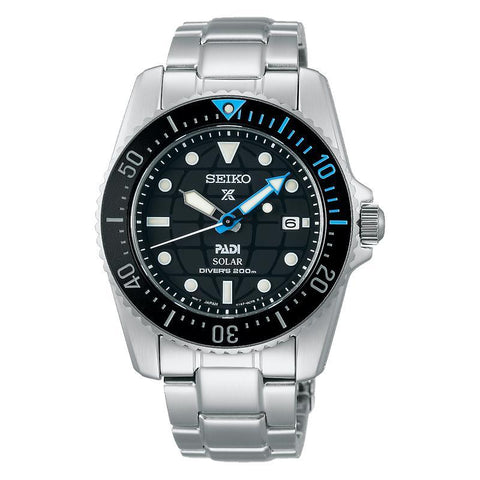 The Watch Boutique Seiko Prospex PADI Compact Solar Scuba Diver Watch - SNE575P1
