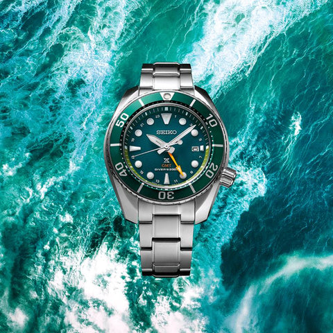 The Watch Boutique Seiko Prospex Seascape ‘SUMO’ Solar GMT Diver Watch - SFK003J1
