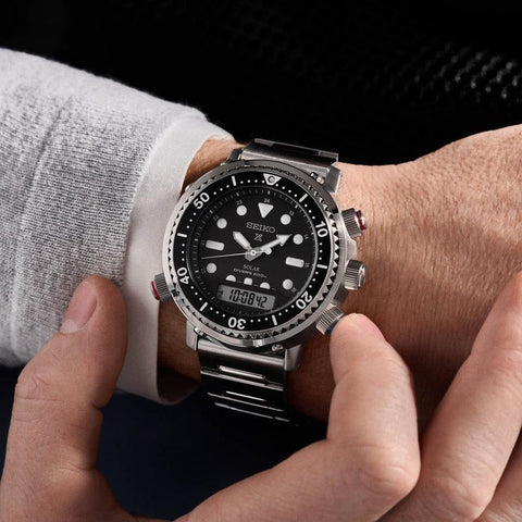 The Watch Boutique Seiko Prospex Solar ‘Arnie’ Hybrid Diver’s 40th Anniversary Watch - SNJ033P1