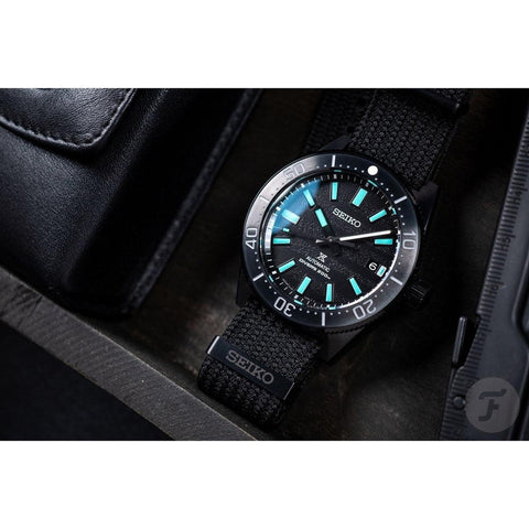 The Watch Boutique Seiko Prospex `The Black Series` Limited Edition 1965 Divers Modern Re-Interpretation Watch - SLA067J1