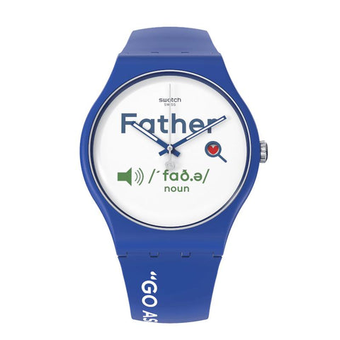 The Watch Boutique Swatch ALL ABOUT DAD Watch SO29Z704