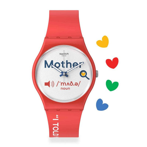 The Watch Boutique Swatch ALL ABOUT MOM Watch GZ713