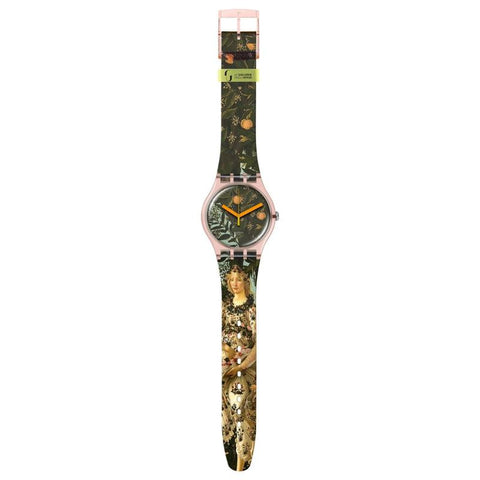 The Watch Boutique Swatch ALLEGORIA DELLA PRIMAVERA BY BOTTICELLI Watch SUOZ357