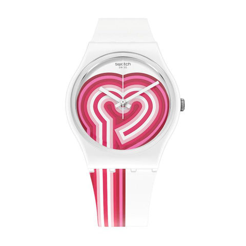 The Watch Boutique Swatch BEATPINK Watch GW214 Default Title