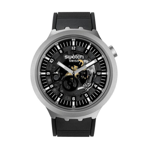 The Watch Boutique Swatch BIG BOLD IRONY DARK IRONY Watch SB07S105