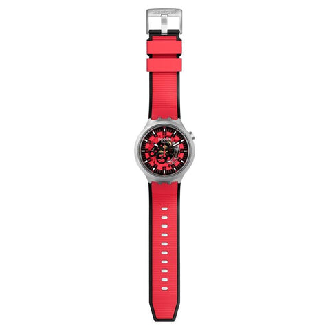 The Watch Boutique Swatch BIG BOLD IRONY RED JUICY Watch SB07S110