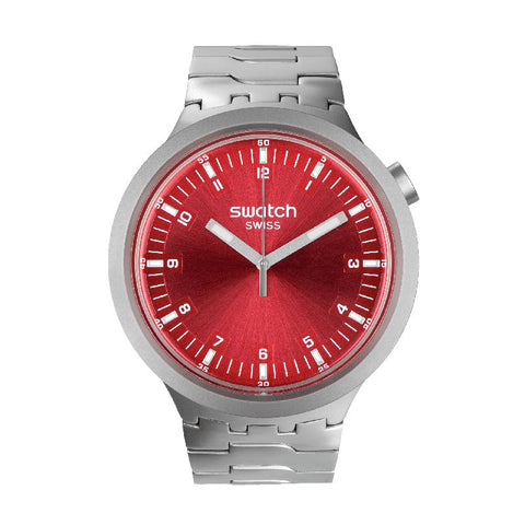The Watch Boutique Swatch BIG BOLD IRONY SCARLET SHIMMER Watch SB07S104G