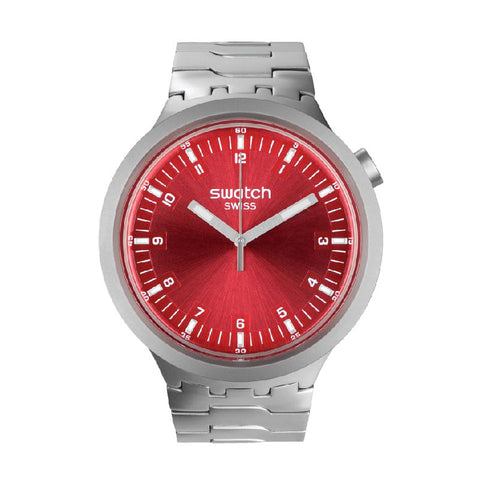 The Watch Boutique Swatch BIG BOLD IRONY SCARLET SHIMMER Watch SB07S104G