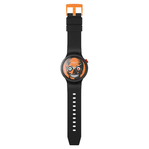 The Watch Boutique Swatch BIG BOLD IT'S SPOOKY TIME Watch SB03B700
