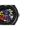 The Watch Boutique Swatch BLACK LACQUERED AGAIN Watch SO29B107