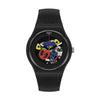 The Watch Boutique Swatch BLACK LACQUERED AGAIN Watch SO29B107 Default Title