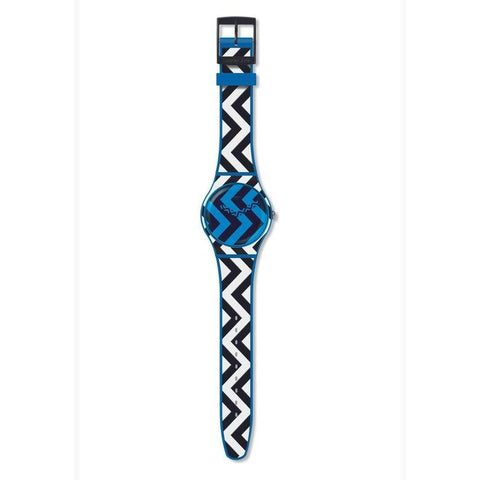 The Watch Boutique Swatch BLUZAG Watch SUOS111