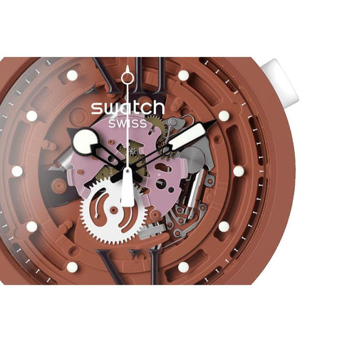 The Watch Boutique Swatch CAMOFLOWER COTTON Watch SB05C100