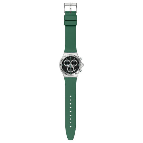 The Watch Boutique Swatch CARBONIC GREEN Watch YVS525