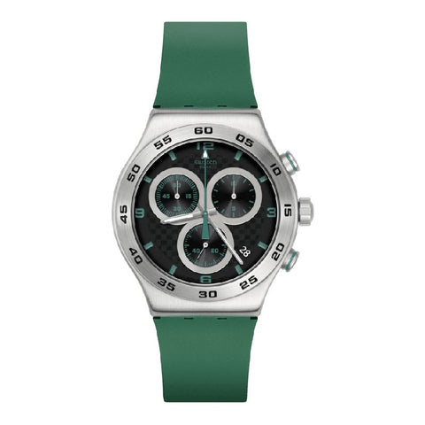 The Watch Boutique Swatch CARBONIC GREEN Watch YVS525