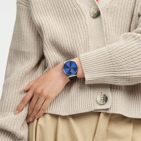 The Watch Boutique Swatch FORMAL BLUE 42 Watch SS07S125