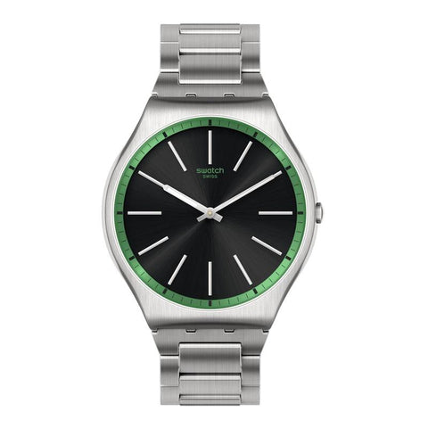 The Watch Boutique Swatch GREEN GRAPHITE Watch SS07S128G