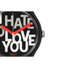 The Watch Boutique Swatch HATE 2 LOVE Watch SUOB185