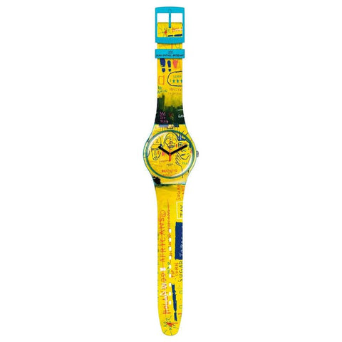 The Watch Boutique Swatch HOLLYWOOD AFRICANS BY JM BASQUIAT Watch SUOZ354