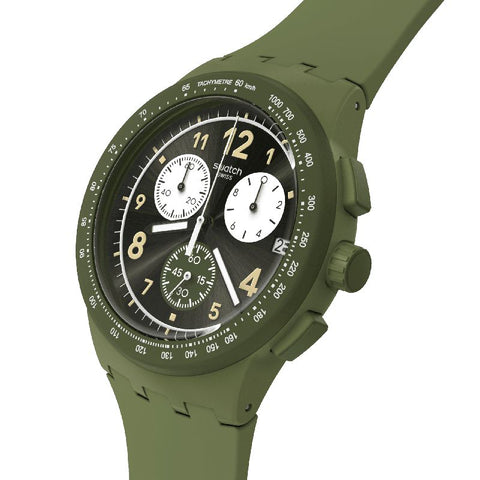 The Watch Boutique Swatch NOTHING BASIC ABOUT GREEN Watch SUSG406