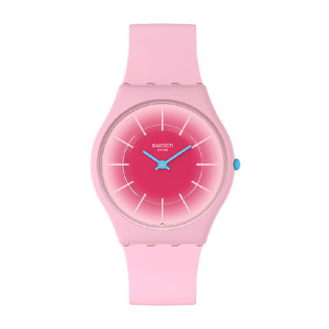 The Watch Boutique Swatch RADIANTLY PINK Watch SS08P110