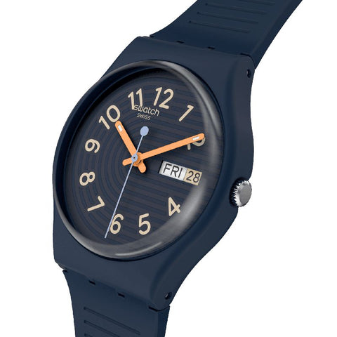 The Watch Boutique Swatch TRENDY LINES AT NIGHT Watch SO28I700