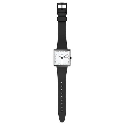 The Watch Boutique Swatch WHAT IF…BLACK? BIOCERAMIC Watch SO34B700