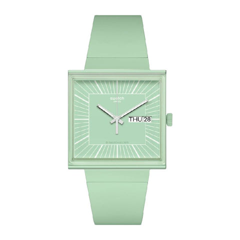 The Watch Boutique Swatch WHAT IF…MINT? BIOCERAMIC Watch SO34G701