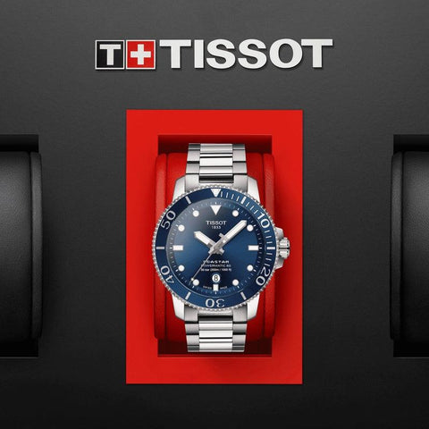 The Watch Boutique TISSOT SEASTAR 1000 POWERMATIC 80 Watch T120.407.11.041.03