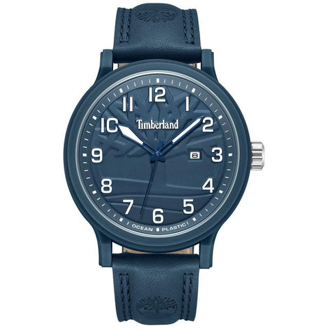 The Watch Boutique Timberland Driscoll 3 Hands-Date Leather Strap