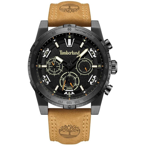 The Watch Boutique Timberland Gents Sherbrook Black Dial Multifucntion Watch