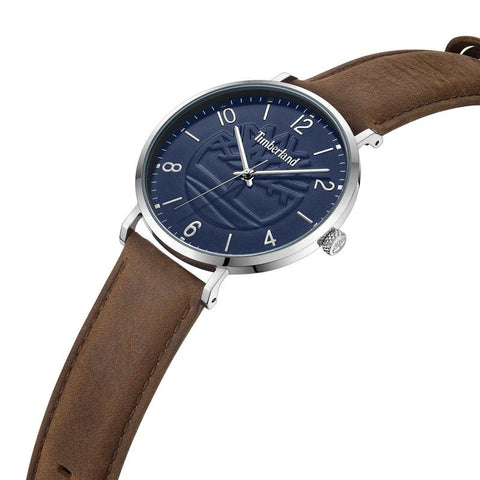 The Watch Boutique Timberland Ripton 3 Hands Leather Strap