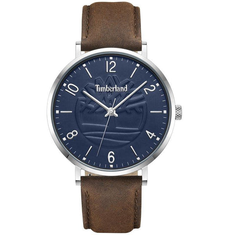 The Watch Boutique Timberland Ripton 3 Hands Leather Strap