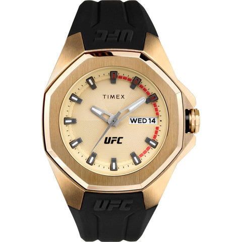 The Watch Boutique Timex UFC Pro 44mm Silicone Strap Watch