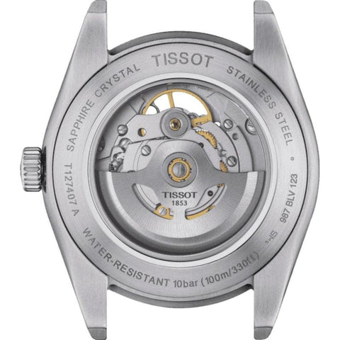 The Watch Boutique Tissot Gentleman Powermatic 80 Open Heart Watch T127.407.11.031.01