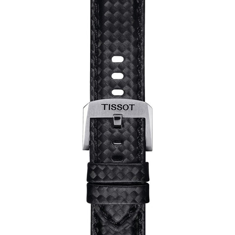The Watch Boutique Tissot Official Black Fabric Strap Lugs 20mm