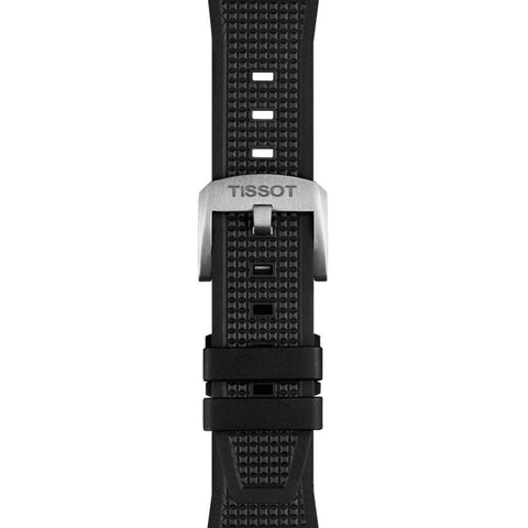 The Watch Boutique Tissot Official Black PRX Rubber Strap 40mm