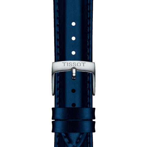 The Watch Boutique Tissot Official Blue Synthetic Strap Lugs 18mm