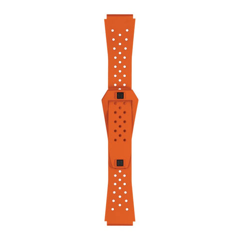 The Watch Boutique Tissot Official Orange Sideral S Rubber Strap