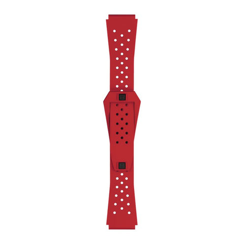 The Watch Boutique Tissot Official Red Sideral S Rubber Strap