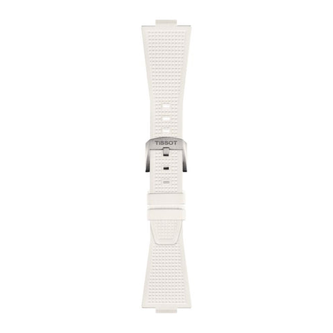 The Watch Boutique Tissot Official White PRX Rubber Strap 40mm